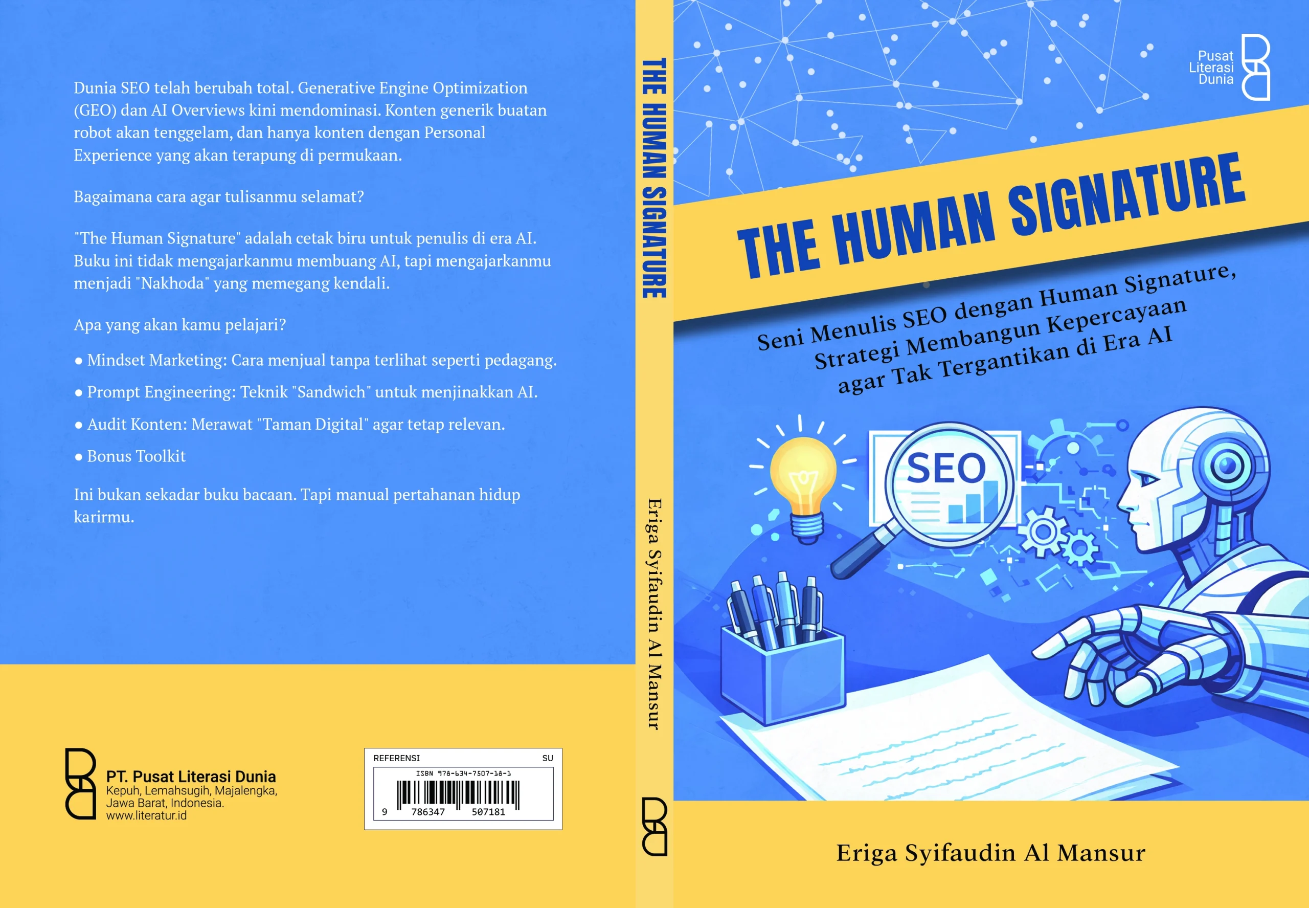 Cover Buku The Human Signature